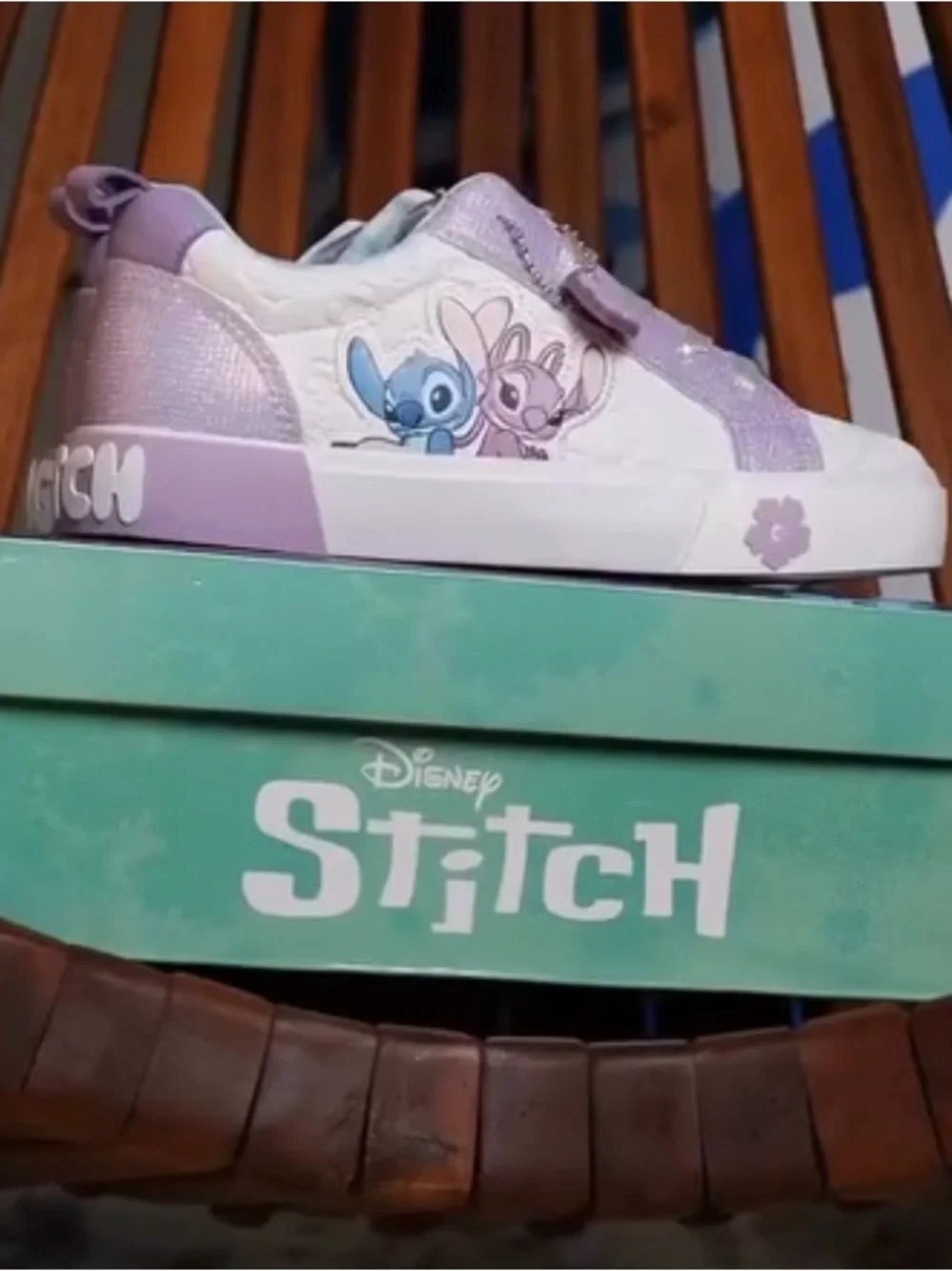 Disney's Lilo & Stitch Low Top Girls' Court Sneakers